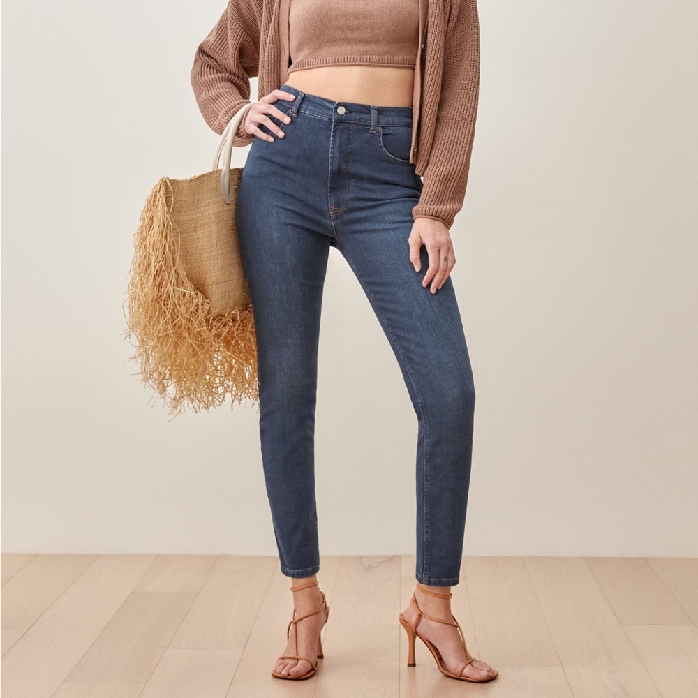 Harper 12” high rise jean [reformation]